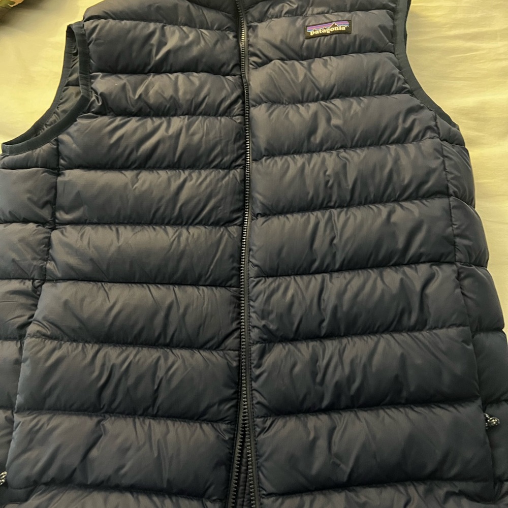 Patagonia Navy Quilted Vest